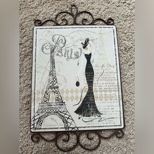 Paris Metal Wall Art